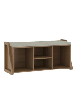 Real Living Seven Hills 4-Cubby Cushioned Entryway Bench -Biglots Sales 810562846 21