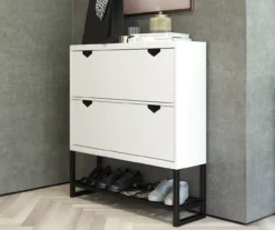 CosmoLiving Brielle Entryway Shoe Storage Cabinet 21 CosmoLiving Brielle Entryway Shoe Storage Cabinet -Biglots Sales 810589009 5