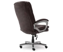 Benton Brown Big & Tall Faux Leather Executive Office Chair -Biglots Sales 810590314 4