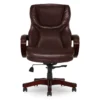Conway Brown Big & Tall Bonded Leather Office Chair