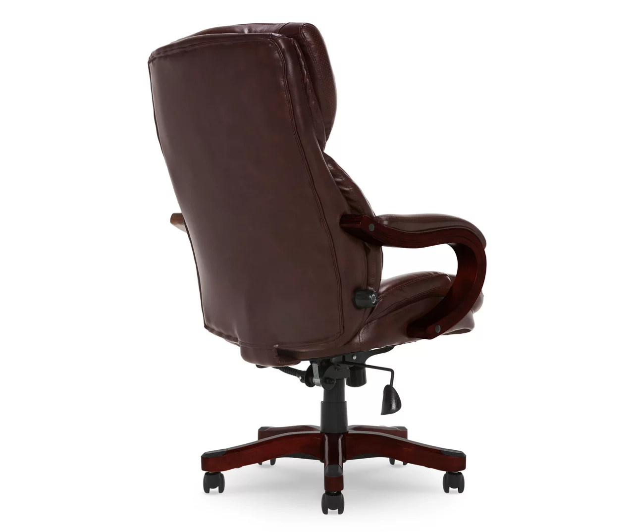 Conway Brown Big & Tall Bonded Leather Office Chair 3 Conway Brown Big & Tall Bonded Leather Office Chair - Image 3
