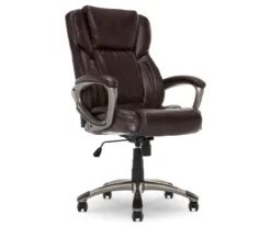Serta Garret Executive Bonded Leather Office Chair -Biglots Sales 810590316 A0
