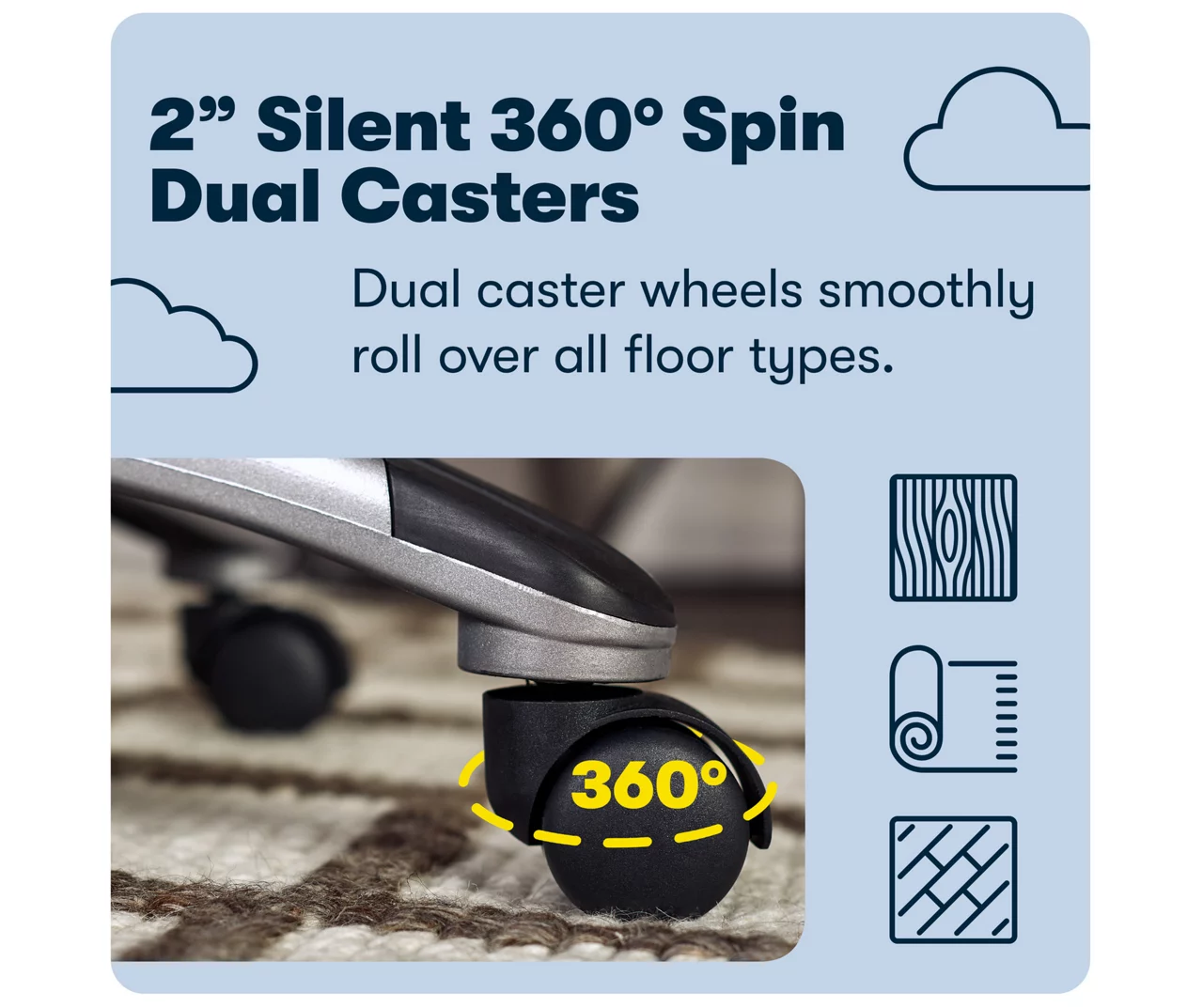 Delvin Black Bonded Leather Office Chair 10 Delvin Black Bonded Leather Office Chair - Image 10