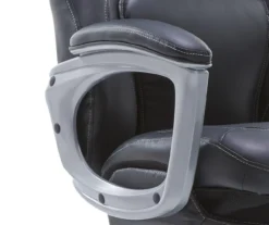 Delvin Black Bonded Leather Office Chair 17 Delvin Black Bonded Leather Office Chair -Biglots Sales 810590317 A0 7