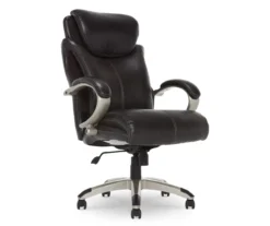 Dayton Dark Brown Big & Tall Bonded Leather Office Chair -Biglots Sales 810590372 4