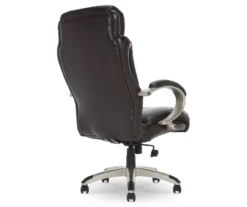 Dayton Dark Brown Big & Tall Bonded Leather Office Chair -Biglots Sales 810590372 5