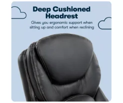 Claremont Black Bonded Leather Office Chair 21 Claremont Black Bonded Leather Office Chair -Biglots Sales 810590374 10