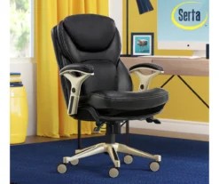 Claremont Black Bonded Leather Office Chair 16 Claremont Black Bonded Leather Office Chair -Biglots Sales 810590374 2