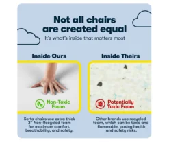 Lautner Black Executive Bonded Leather Office Chair -Biglots Sales 810590376 7