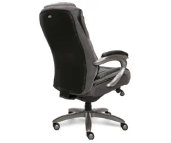 Baxter Black Big & Tall Bonded Leather Office Chair -Biglots Sales 810590377 5