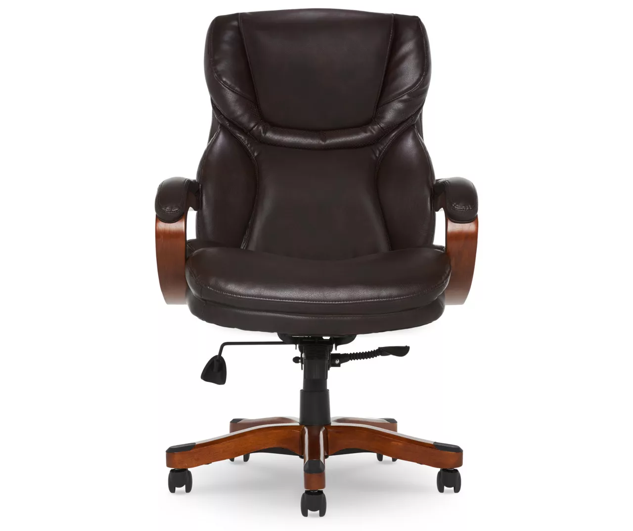Conway Dark Brown Big & Tall Bonded Leather Office Chair 1 Conway Dark Brown Big & Tall Bonded Leather Office Chair