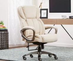 Serta Garret Executive Bonded Leather Office Chair -Biglots Sales 810590385 2