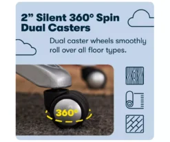 Serta Bryce Bonded Leather Office Chair -Biglots Sales 810590391 12