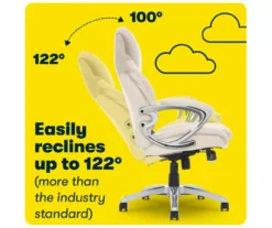 Serta Bryce Bonded Leather Office Chair -Biglots Sales 810590391 8