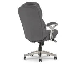 Claremont Gray Bonded Leather Office Chair 15 Claremont Gray Bonded Leather Office Chair -Biglots Sales 810590392 5 1