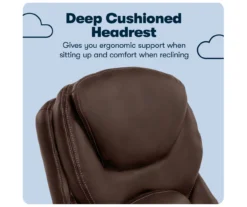 Claremont Chestnut Brown Bonded Leather Office Chair -Biglots Sales 810590393 10