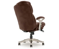 Claremont Chestnut Brown Bonded Leather Office Chair -Biglots Sales 810590393 5