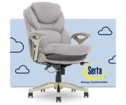 Serta Claremont Fabric Office Chair -Biglots Sales 810590395 1