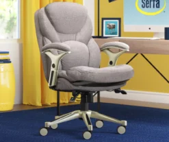Serta Claremont Fabric Office Chair -Biglots Sales 810590395 2