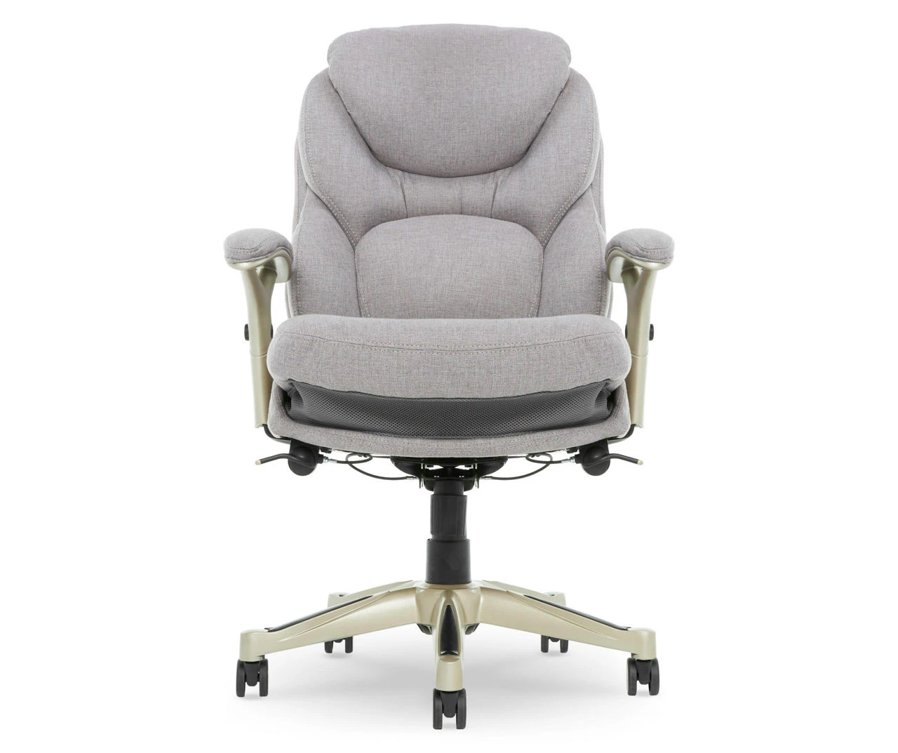 Claremont Light Gray Fabric Office Chair 1 Claremont Light Gray Fabric Office Chair