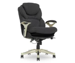 Claremont Dark Gray Fabric Office Chair -Biglots Sales 810590396 4