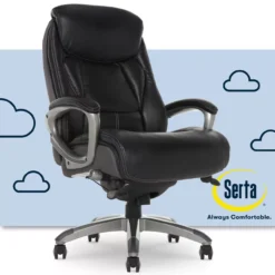 Serta Lautner Executive Bonded Leather Office Chair -Biglots Sales 810590397 11
