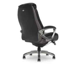 Serta Lautner Executive Bonded Leather Office Chair -Biglots Sales 810590397 5