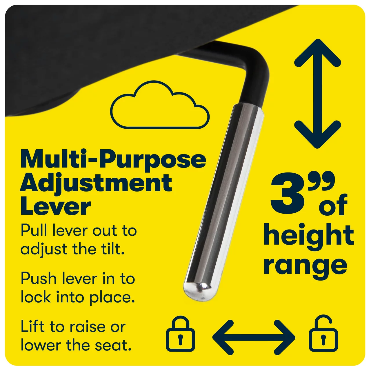 Serta Ashland Fabric Office Chair 7 Serta Ashland Fabric Office Chair - Image 7