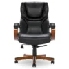 Conway Black Big & Tall Bonded Leather Office Chair