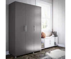 Systembuild Colwyn 3-Door Storage Wardrobe -Biglots Sales 810591235 4