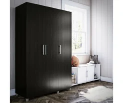 Systembuild Colwyn 3-Door Storage Wardrobe -Biglots Sales 810591237 4