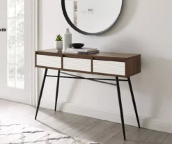 Walker Edison Fluted Console Table