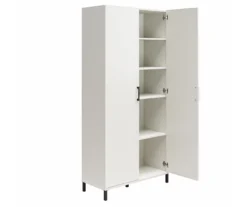 Evolution Vantage White 2-Door Storage Cabinet 8 Evolution Vantage White 2-Door Storage Cabinet -Biglots Sales 810597744 2