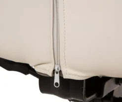 Cream Mid-Century Modern Faux Leather Executive Office Chair -Biglots Sales 810598938 A0 7