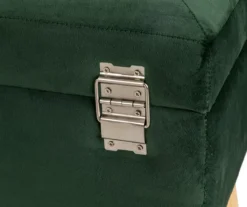 Glitzhome Velvet Suitcase Storage Stool 18 Glitzhome Velvet Suitcase Storage Stool -Biglots Sales 810598947 A0 4