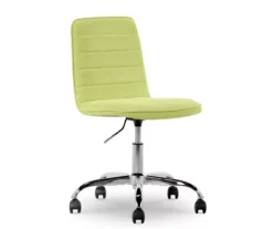 Green Fabric Swivel Task Chair
