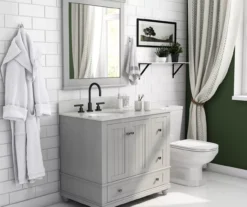 DHP Atwater Living Jazmyn Bathroom Vanity With White Sink -Biglots Sales 810610489 B0 2
