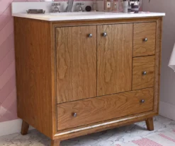 DHP Atwater Living Delias Bathroom Vanity With White Sink -Biglots Sales 810610513 B0 2