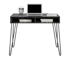 Novogratz Athena Faux Marble 2-Cubby Computer Desk -Biglots Sales 810618404 4