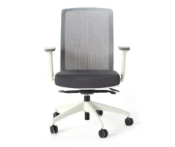 Atto Off-White & Gray Office Chair
