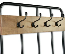 Camino Warm Honey 4-Hook Hall Tree -Biglots Sales 810680818 A8